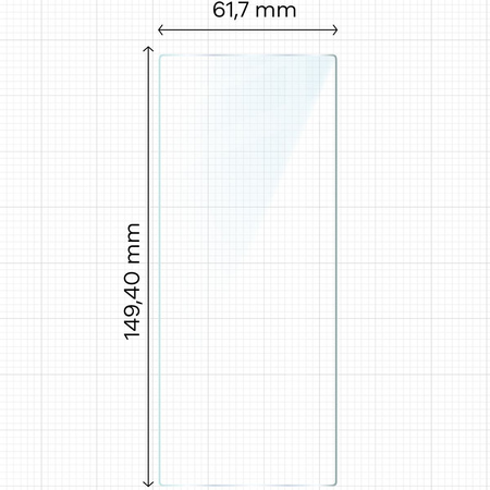 Szkło hartowane Bizon Glass Clear 2 do Galaxy Z Fold6
