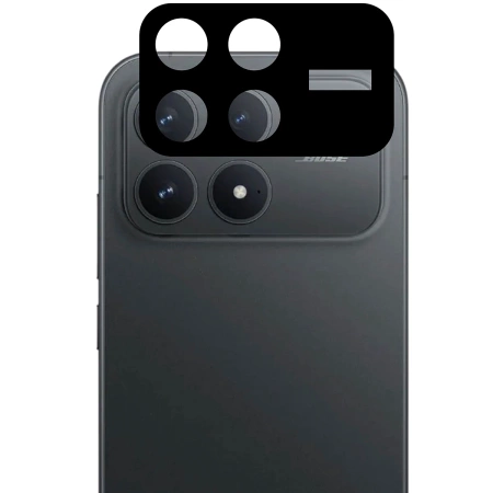 3x Szkło hartowane + szybka na aparat Bizon Glass Clear Pack do Xiaomi POCO F8 Pro