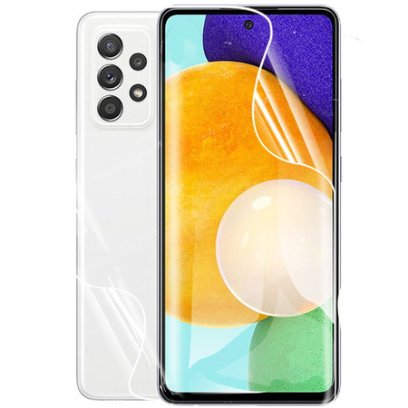 Folia hydrożelowa na ekran Bizon Glass Hydrogel Front Duo do Galaxy A52s 5G, A52 4G/5G, 2 sztuki