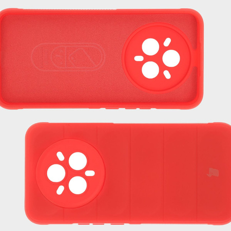 Pancerne etui Bizon Case Tur do Realme 14 Pro Plus 5G, czerwone