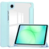 Etui z klapką Bizon Case Tab Clear Matt do Galaxy Tab A11 / A9, błękitne