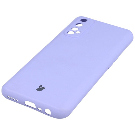 Etui Bizon Case Silicone do Realme 7, jasnofioletowe