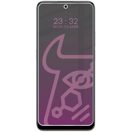 Prywatyzujące szkło hybrydowe Bizon Glass Mule Shadow do Honor 400 Smart, matowe