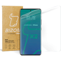 Folia hydrożelowa na ekran Bizon Glass Hydrogel Front Duo do Motorola Edge 30 Fusion, 2 sztuki