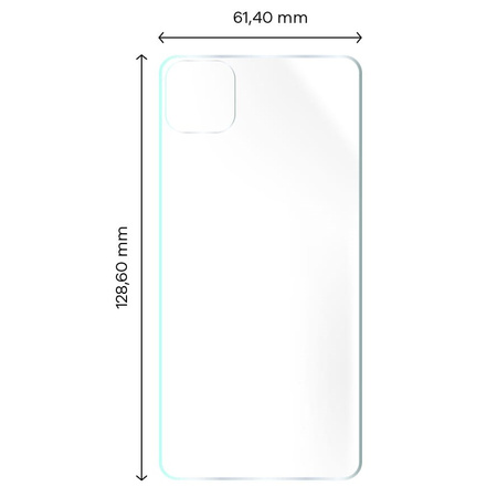 Folia hydrożelowa na tył Bizon Glass Hydrogel Back Duo, iPhone 13 Mini, 2 sztuki