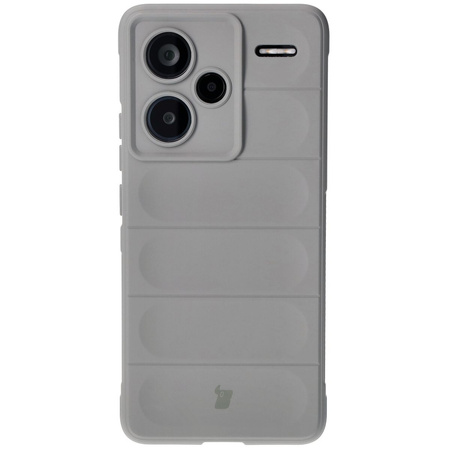 Pancerne etui Bizon Case Tur do Xiaomi Redmi Note 13 Pro+ 5G, jasnoszare