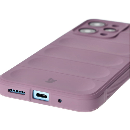 Pancerne etui Bizon Case Tur do Xiaomi Redmi 12, jasnofioletowe