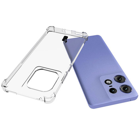 Elastyczne etui Bizon Case Salpa do Motorola Edge 50 Pro, przezroczyste