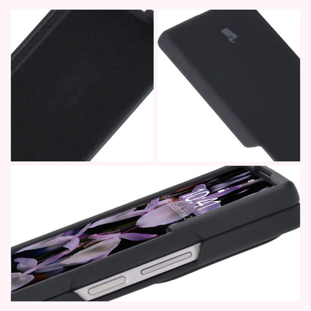 Silikonowe etui Bizon Soft Case do Galaxy Z Fold6, czarne