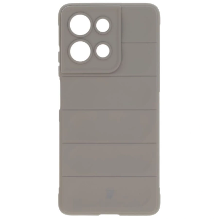 Pancerne etui Bizon Case Tur do Motorola Moto G75 5G, jasnoszare
