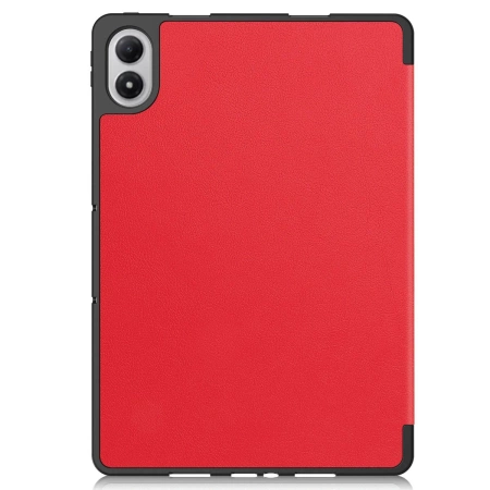 Etui z klapką Bizon Case Tab Lizard do Xiaomi POCO Pad M1 / Redmi Pad 2 Pro, czerwone