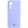 Etui Bizon Case Silicone do Xiaomi 12 / 12x, jasnofioletowe