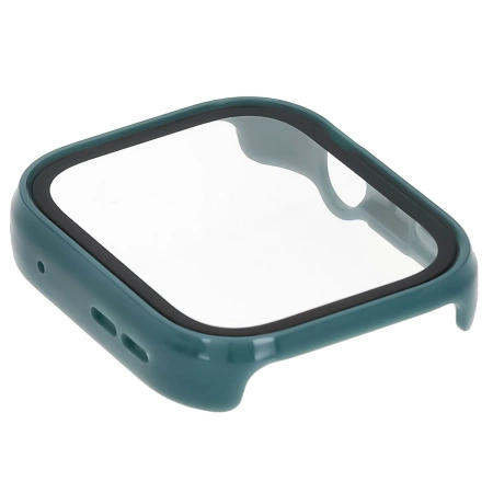 Etui ze szkłem do zegarka Bizon Case+Glass Watch do Huawei Watch Fit 4, zielone