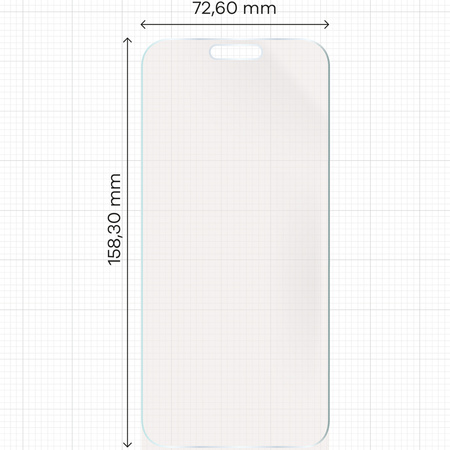 Folia matowa Bizon Glass Film Sun Duo do iPhone 16 Pro Max, 2 sztuki