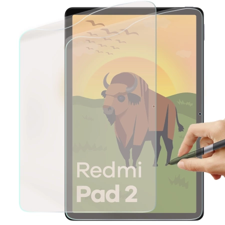Folia matowa Bizon Glass Tab Film Sun Duo do Xiaomi Redmi Pad 2, 2 sztuki