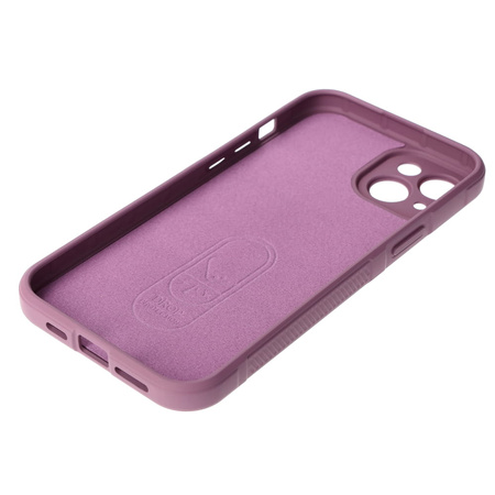 Pancerne etui Bizon Case Tur do iPhone 15 Plus, jasnofioletowe