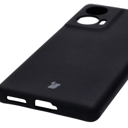 Silikonowe etui Bizon Soft Case do Motorola Edge 50 Fusion, czarne
