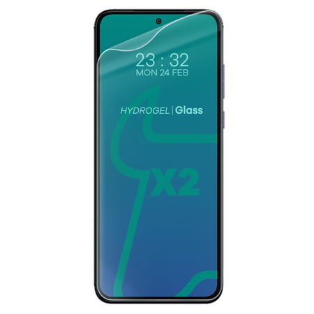 Folia hydrożelowa na ekran Bizon Glass Hydrogel Front Duo do Motorola Edge 30 Neo, 2 sztuki