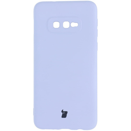 Etui Bizon Case Silicone do Galaxy S10e, jasnofioletowe