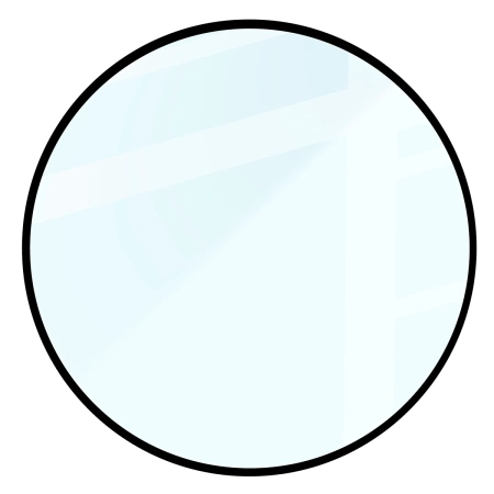 Szkło hybrydowe Bizon Glass Watch Edge Hybrid dla Galaxy Watch 8 Classic 46 mm, czarne