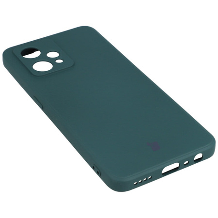 Etui Bizon Case Silicone do Realme 9 Pro+, ciemnozielone