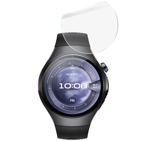 Folia hydrożelowa na ekran Bizon Glass Watch Hydrogel Duo do Huawei Watch 5 46 mm, 2 sztuki