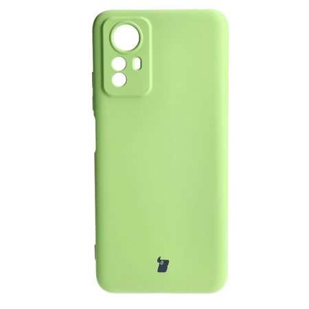 Etui Bizon Case Silicone do Xiaomi Redmi Note 12S, jasnozielone