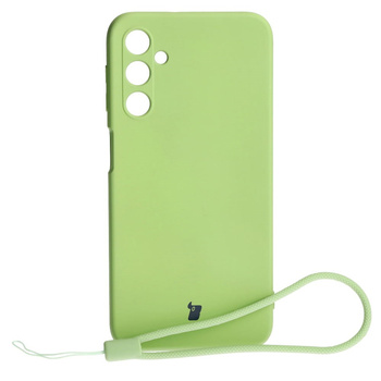 Etui Bizon Case Silicone do Samsung Galaxy A24 4G, jasnozielone