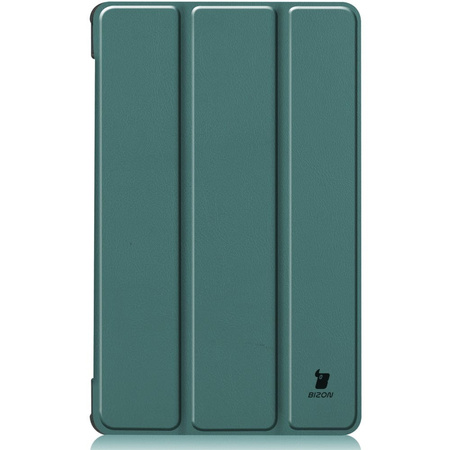 Etui Bizon Case Tab Croc do Lenovo Tab M8 Gen 3, ciemnozielone