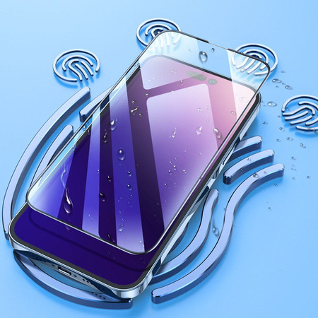 2x Szkło + szybka na aparat Bizon Edge 2 Pack do iPhone 14 Pro