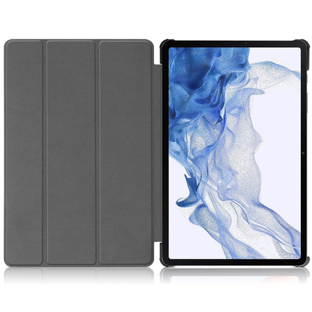 Etui Bizon Case Tab Croc do Galaxy Tab S10 Lite / S9, granatowe
