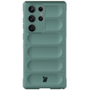 Pancerne etui Bizon Case Tur do Galaxy S23 Ultra, ciemnozielone
