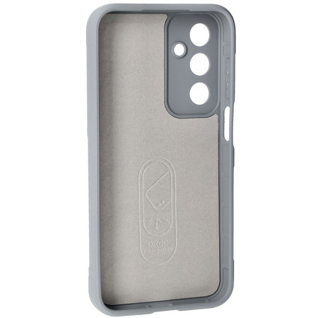 Pancerne etui Bizon Case Tur do Galaxy M35 5G, jasnoszare