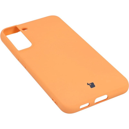 Etui Bizon Case Silicone do Galaxy S22 Plus, pomarańczowe
