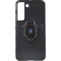 Etui Bizon Case Armor Ring do Galaxy S22 Plus, czarne