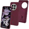 Silikonowe etui Bizon Soft Case do OnePlus 13, ciemnofioletowe