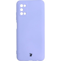 Etui Bizon Case Silicone do Galaxy A03S, fioletowe
