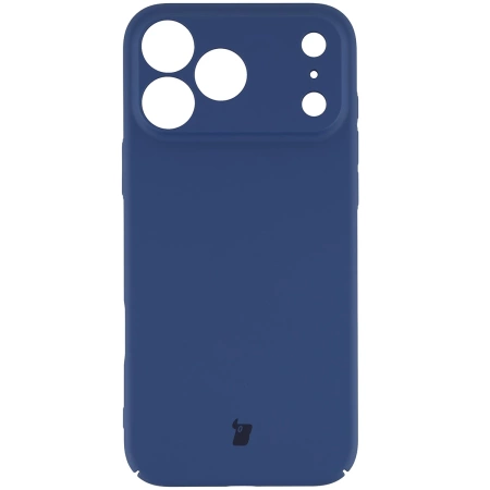 Etui Bizon Case Łupka do iPhone 17 Pro Max, niebieskie