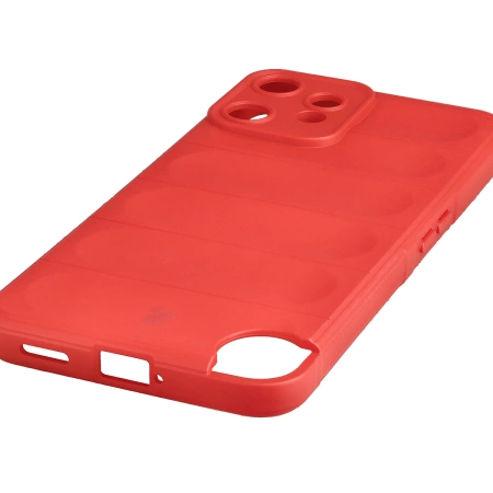 Pancerne etui Bizon Case Tur do Nothing CMF Phone 2 Pro, czerwone