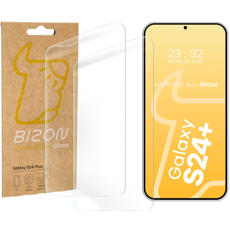 Folia matowa Bizon Glass Film Sun Duo do Galaxy S24 Plus, 2 sztuki
