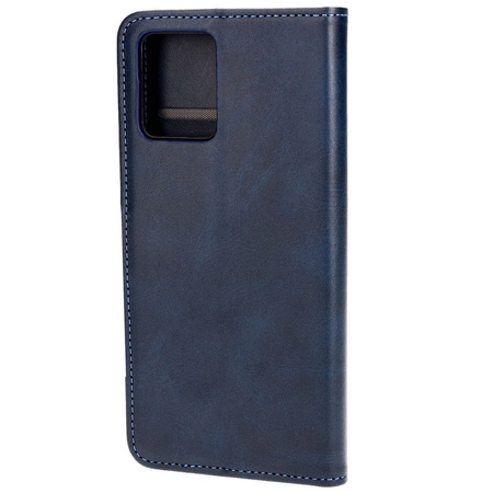 Etui z klapką Bizon Case Pocket do Motorola Moto G14, granatowe