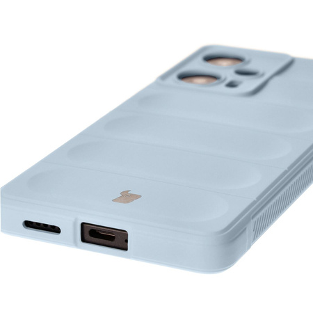 Pancerne etui Bizon Case Tur do Xiaomi Poco F5, jasnoniebieskie