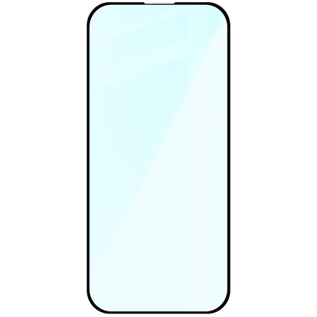 Szkło hartowane Bizon Glass Edge 2 do iPhone 15 / 16, czarne