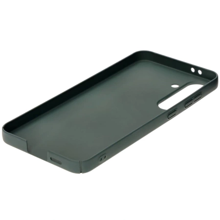 Etui Bizon Case Łupka do Galaxy S24 FE, zielone