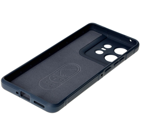 Pancerne etui Bizon Case Tur do Motorola Edge 50 Pro, granatowe
