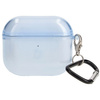 Etui Bizon Case Headphone Clear do Airpods 3, przezroczysto-niebieskie