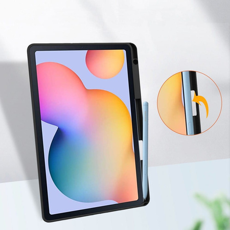 Etui Bizon Case Tab Clear Matt do Galaxy Tab S6 Lite 2024/2022/2020, czarne