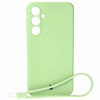Etui Bizon Case Silicone do Samsung Galaxy S23 FE, jasnozielone