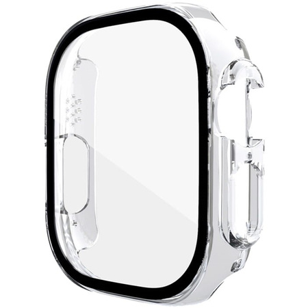 Etui Bizon Case Watch Adamo do Apple Watch Ultra 49mm, przezroczyste