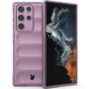 Pancerne etui Bizon Case Tur do Galaxy S22 Ultra, jasnofioletowe